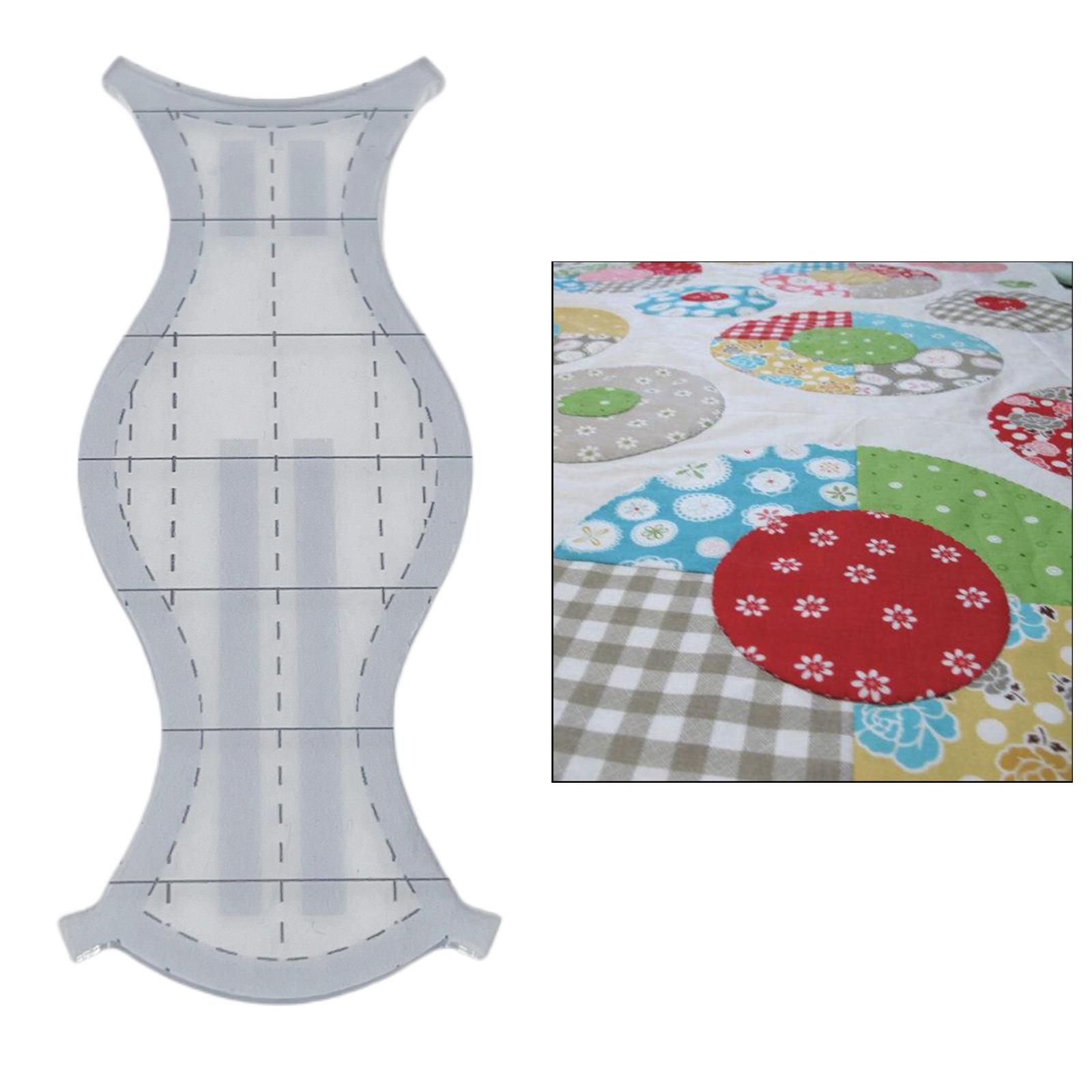 Creative Grids Machine Quilting Tool Sewing Patchwork Ruler Wave Style
