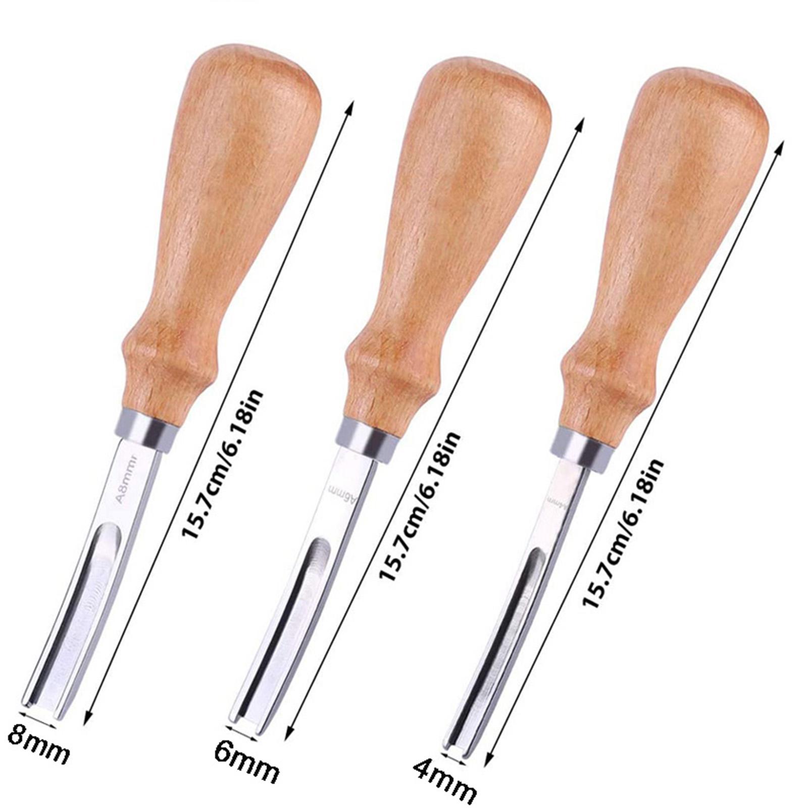 Practical Edge Beveler Cutting Wide Mouth for Handbags Crafting Purses 4mm