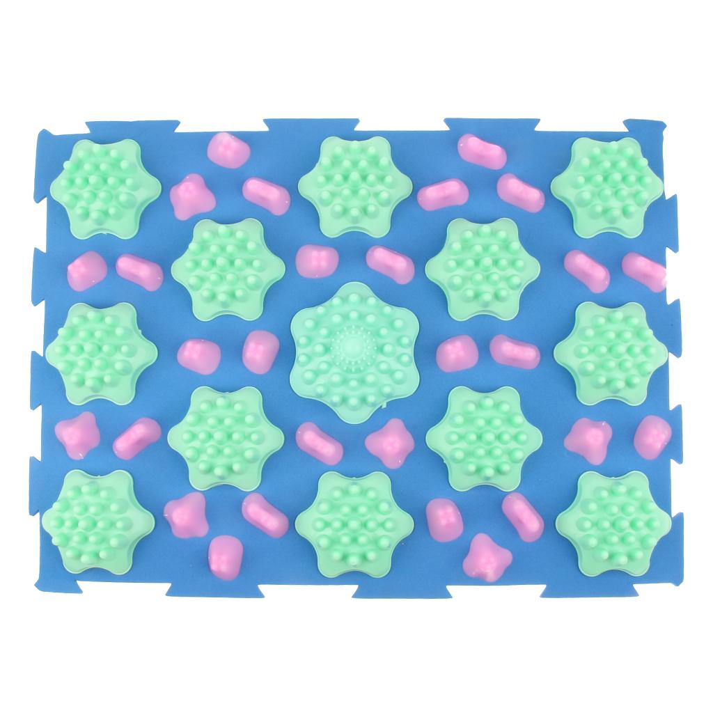 Reflexology Shiatsu Acupuncture Foot Massage Pad Toe Pressure Mat 02