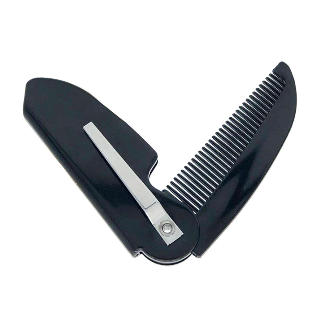 Handmade Folding Pocket Moustache Beard Comb Styling Tools for Men Women