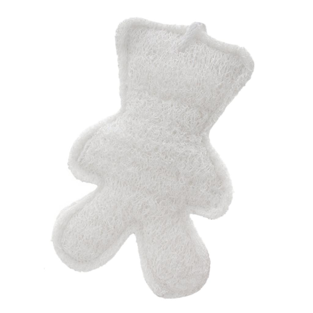 Eco Kids Body Scrub Pad Exfoliating Loofah Sponge Bath Shower Glove Bear