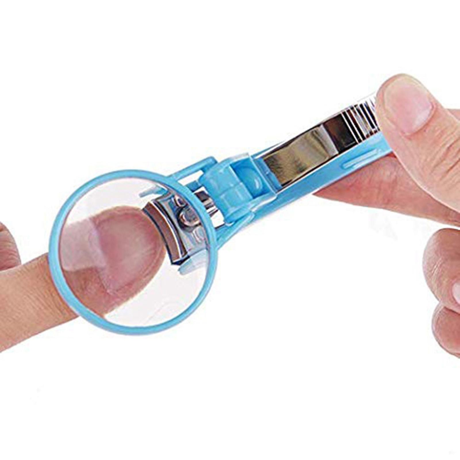 Nail Clipper with Magnifier Nail File Ingrown Nail Manicure Tool Nail Cutter