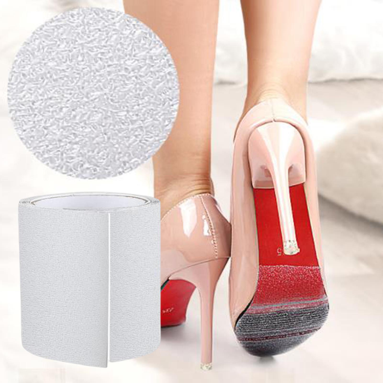 2x sole stickers Self Adhesive Shoe bottoms Anti Slip for Heels 