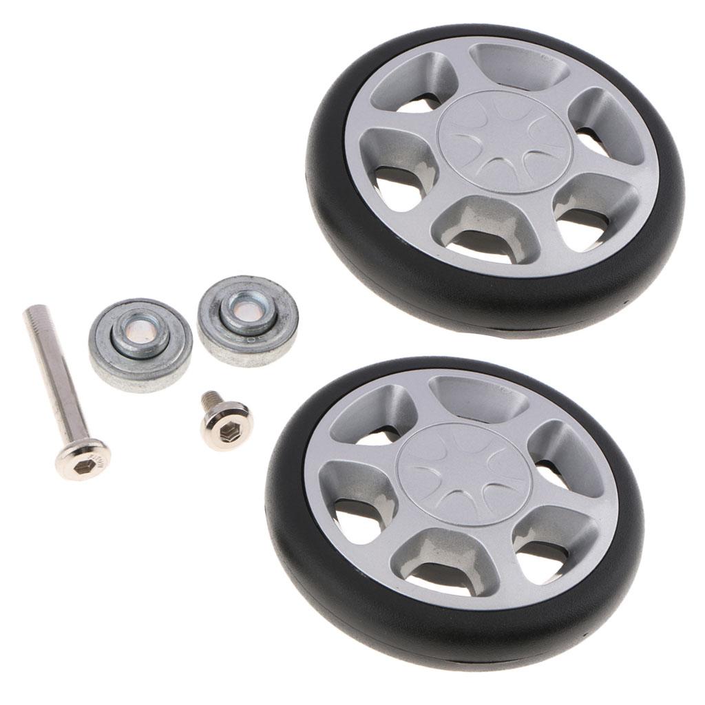 4 Sets Luggage Wheels Replacement Suitcase Trolley Case DIY Casters 8218A-A