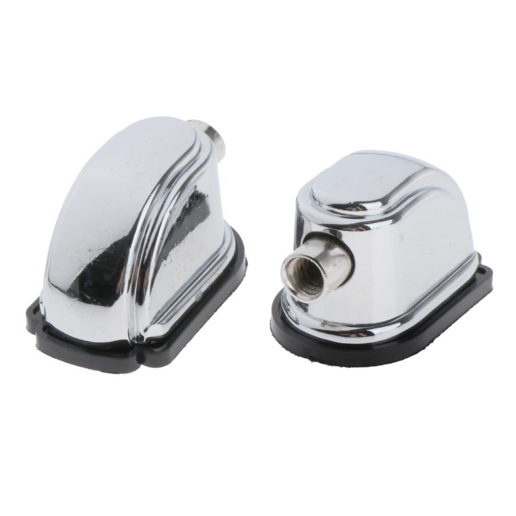 3x2pcs Snare Drum Lugs Silver Bass Drum Claw Hooks Hardware