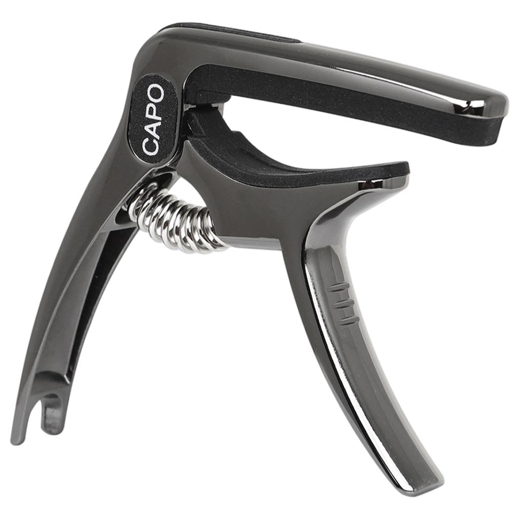 Guitar Capo Guitar Quick Clamp Capo for Acoustic Guitar Bass  Black