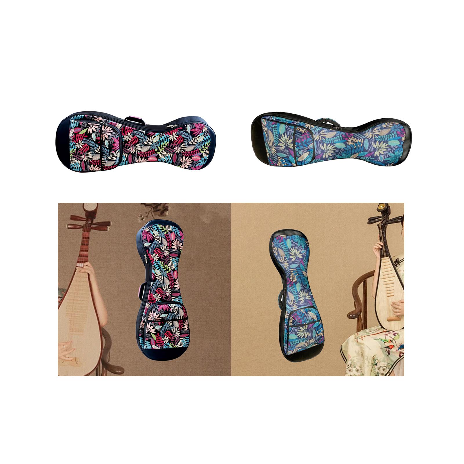 Pipa Carrying Case Waterproof Lightweight Protective Cover Portable Pipa Bag black