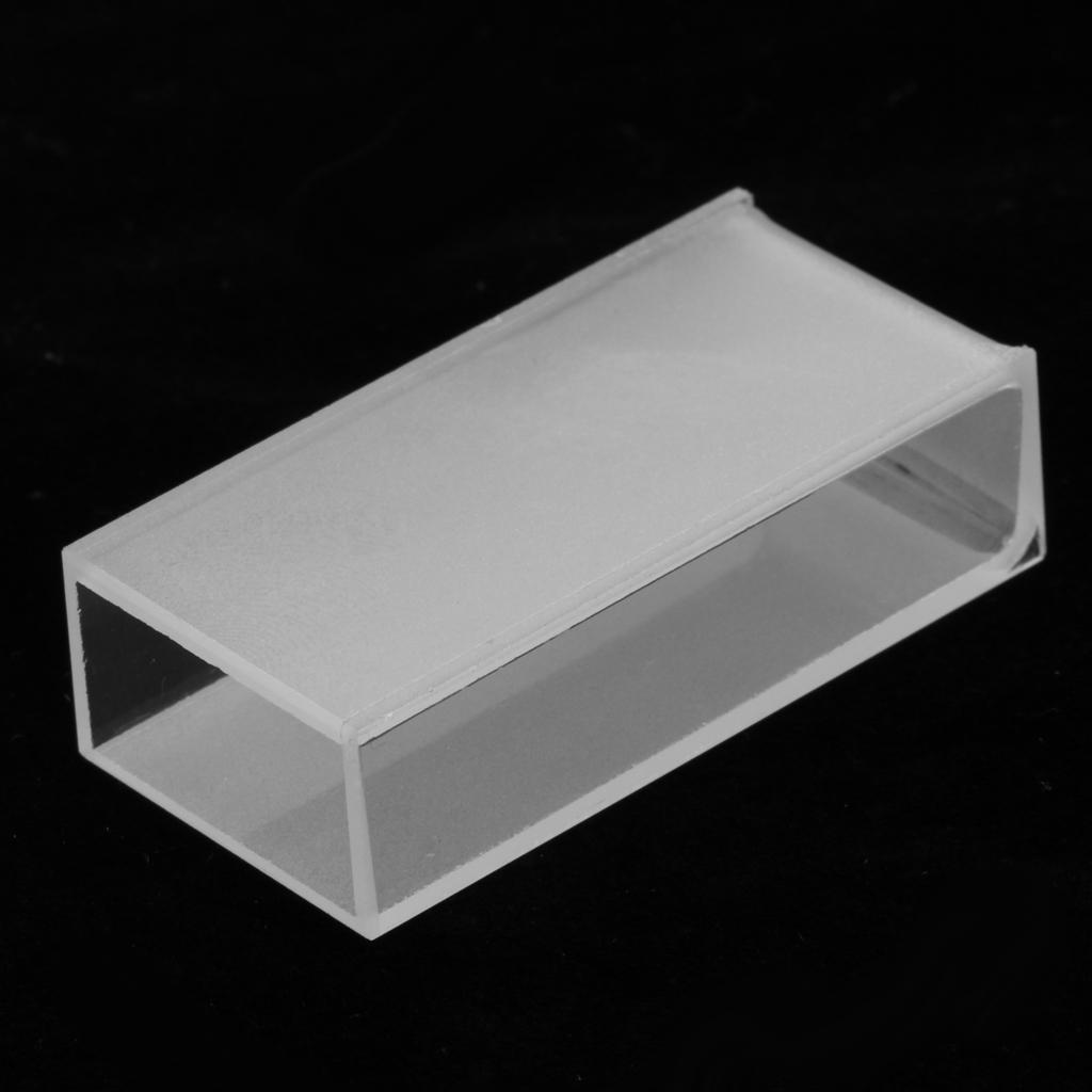 Glass Cuvette Spectrometer Cell Cuvette Laboratory Glassware 20mm