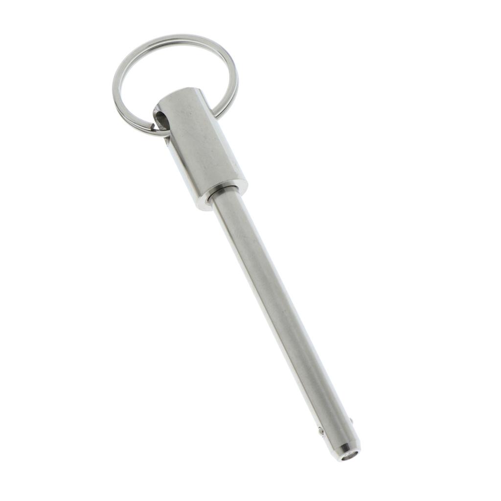 Steel Ball Lock Quick Release Pin Ring Handle Locking, Dia 6/8/10mm