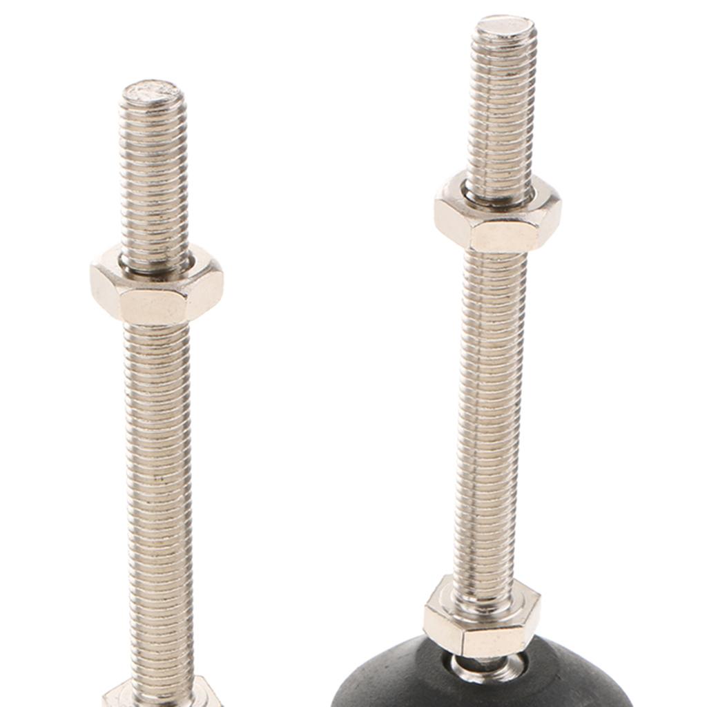 2PCS Swivel & Adjustable Carbon Steel Self Leveling Feet with Tnut eBay