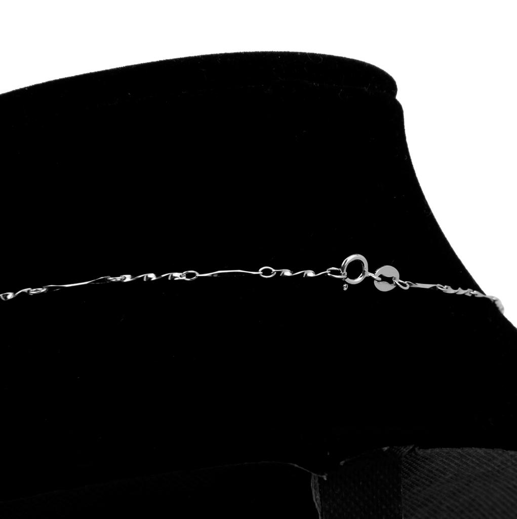 18 inch Pure Solid 925 Sterling Silver Twist Chain Necklace 1mm Width