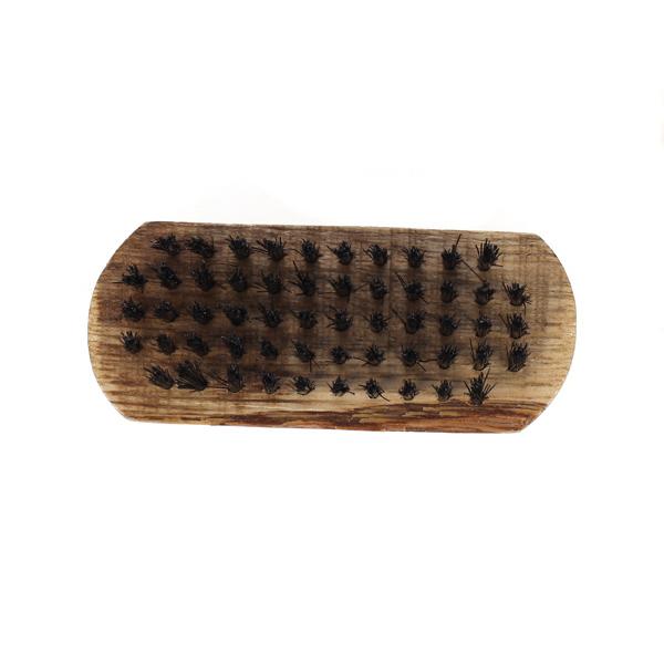 Wooden Handle Bristle Brush Boot Shoe Brush Polish Buffing Brush