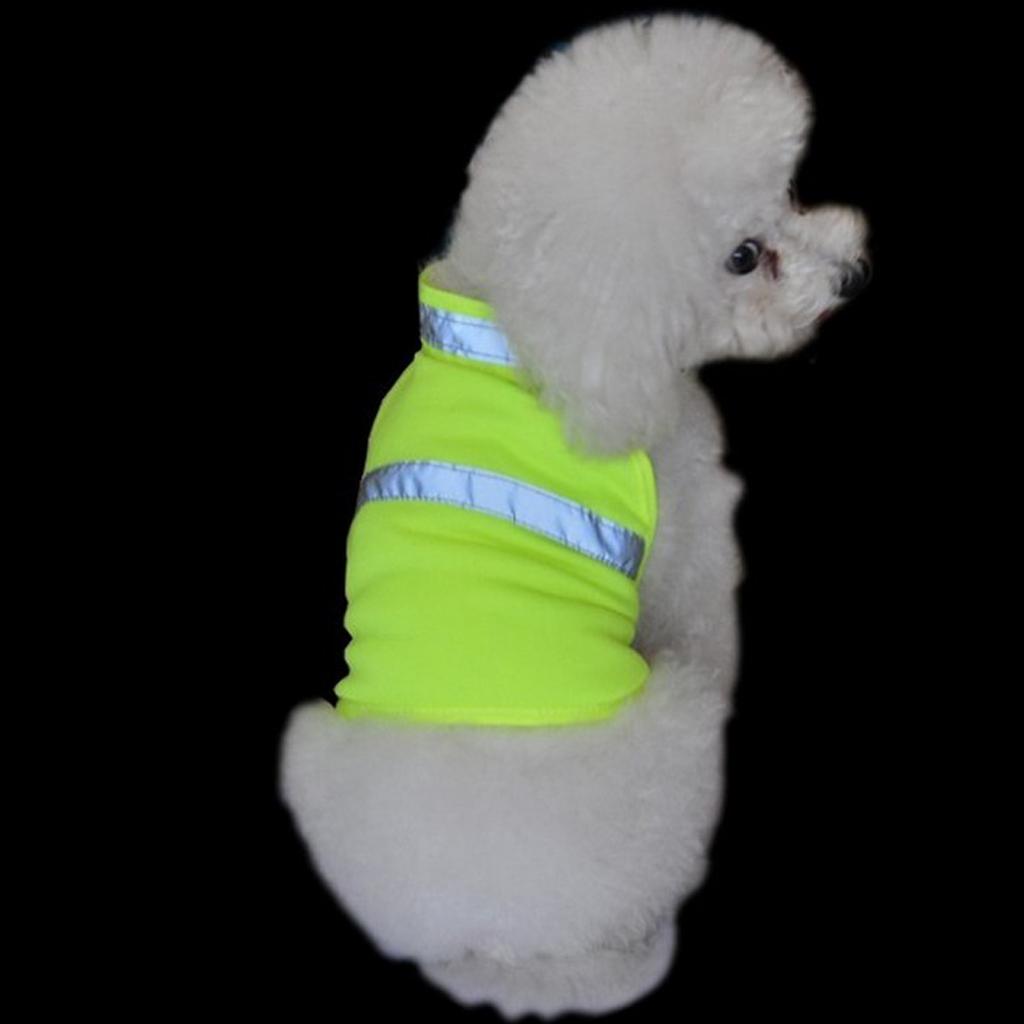 Pet High Visibility Safety Vest Yellow - S