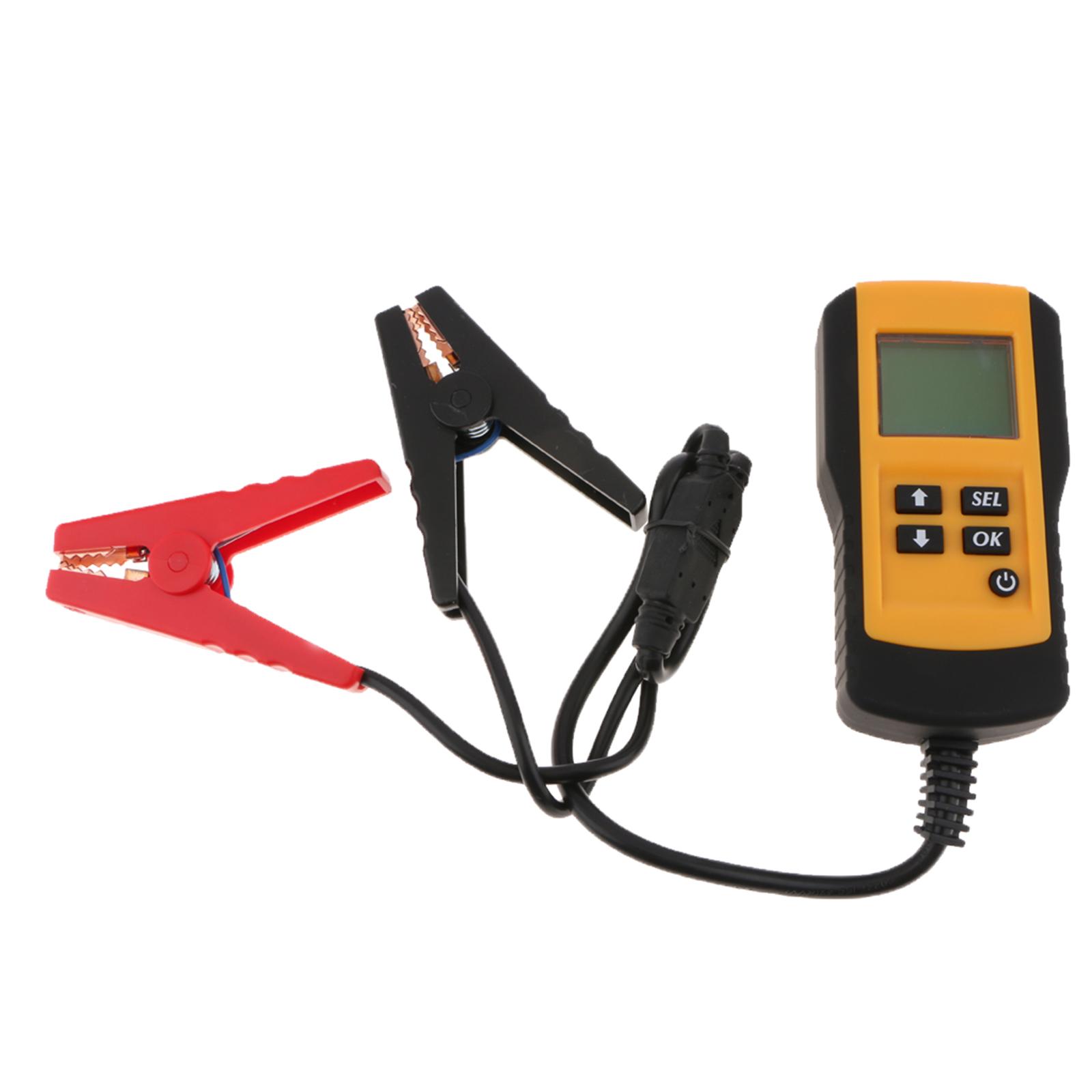 Car Digital Battery Alternator Tester LCD Analyzer Diagnostic Tool AE300