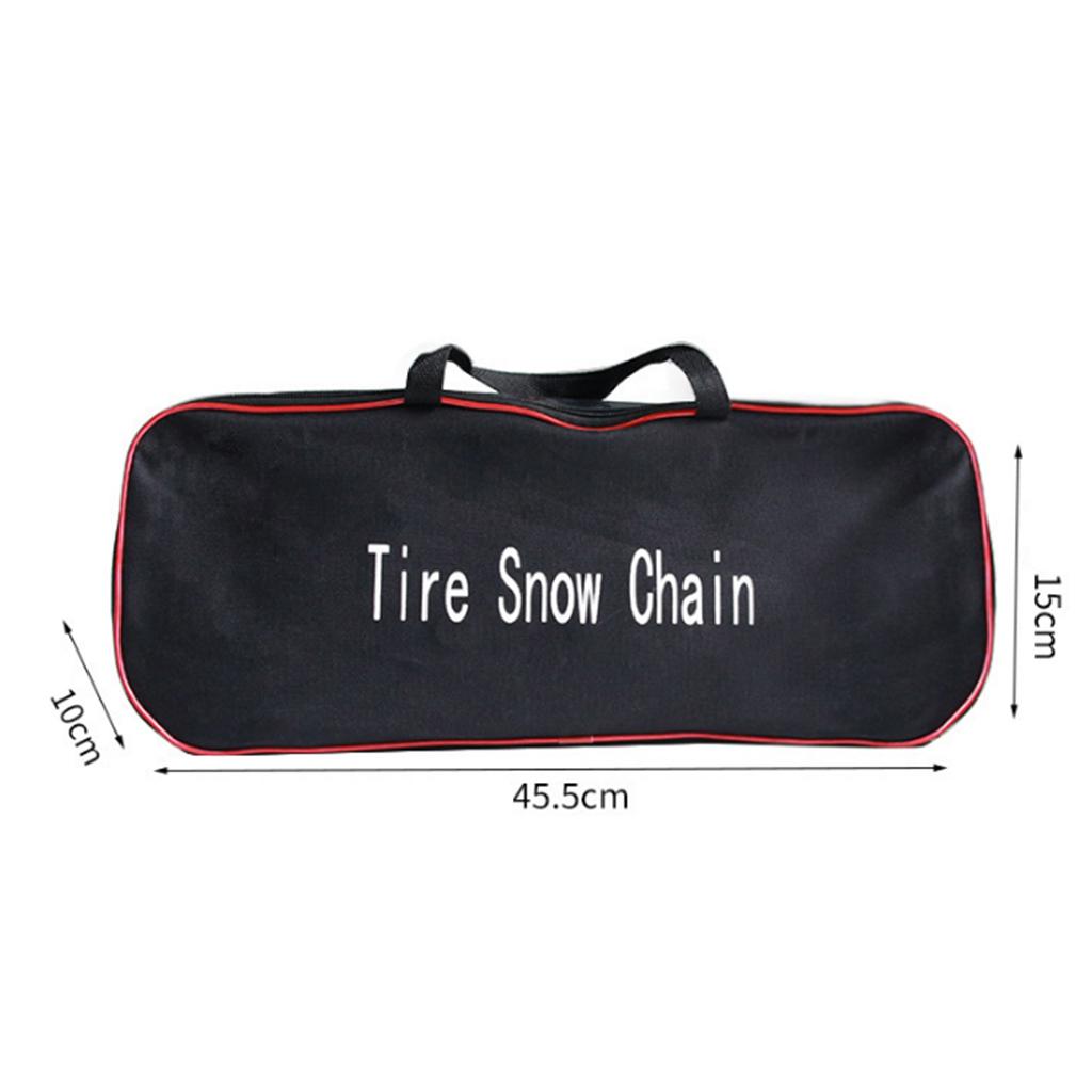 6 Pack Snow Tire Chains for Most Cars Anti-slip Chains Emergency All Season SUV Tire Cables Tire Width: 165-285mm/6-11 Inch