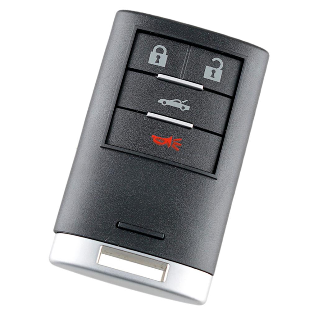  New Shell Case Only for Chevrolet Corvette Cadillac Smart Key 4 BTN 