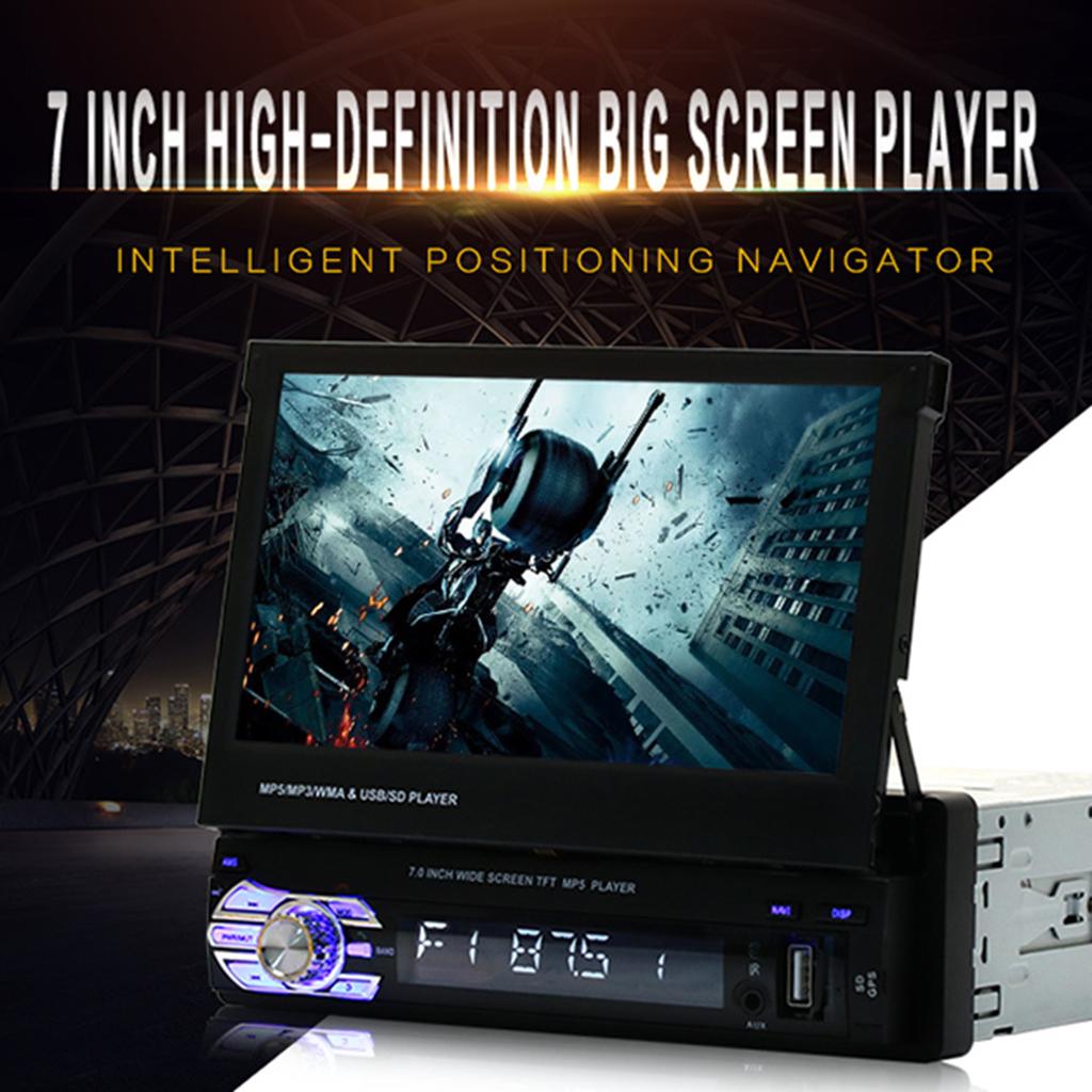 7in TFT Screen Bluetooth Car Radio Stereo MP5 Vehicle HD Multimedia Player