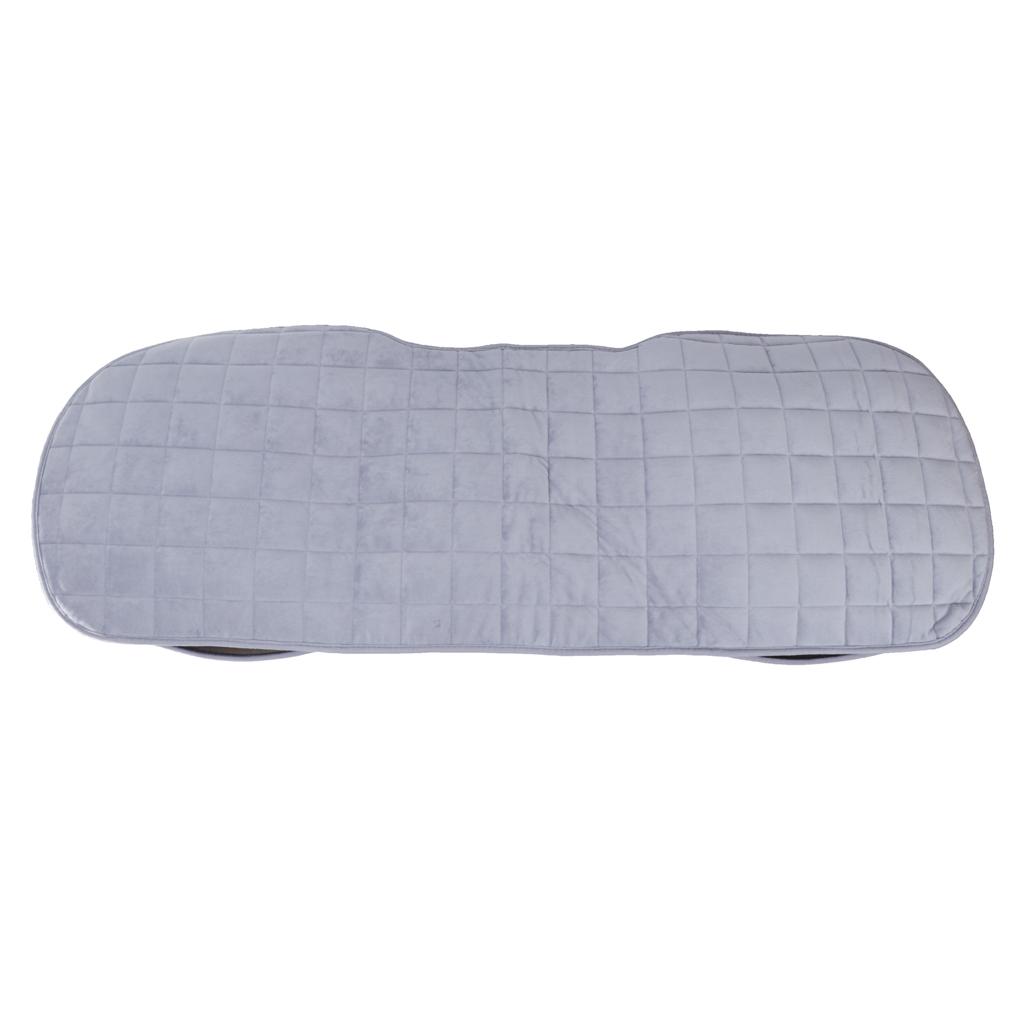 1x Car Seat Winter Anti Slip Cushion Soft Breathable Seat Cover Supplies Grey