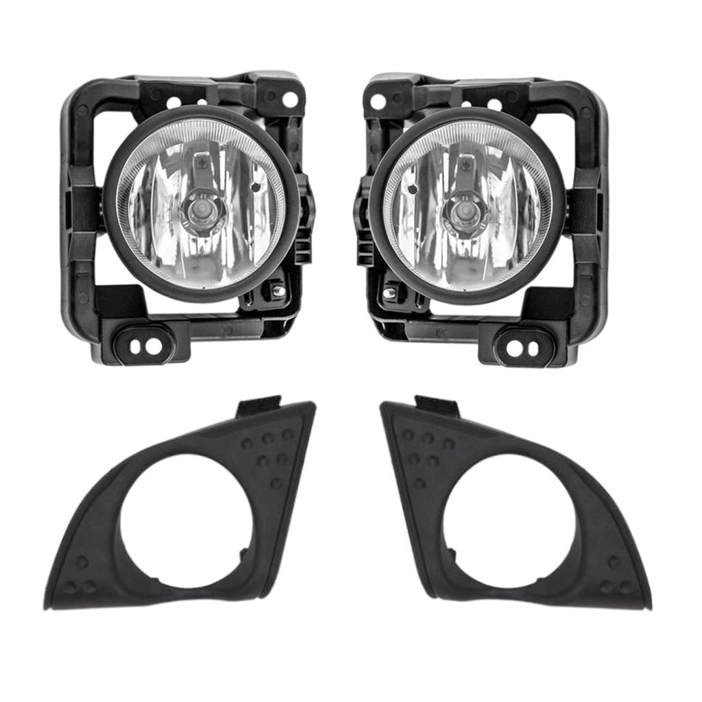 Left and Right Fog Light w/ Frame Kit Fit for Acura TSX Parts Accessories