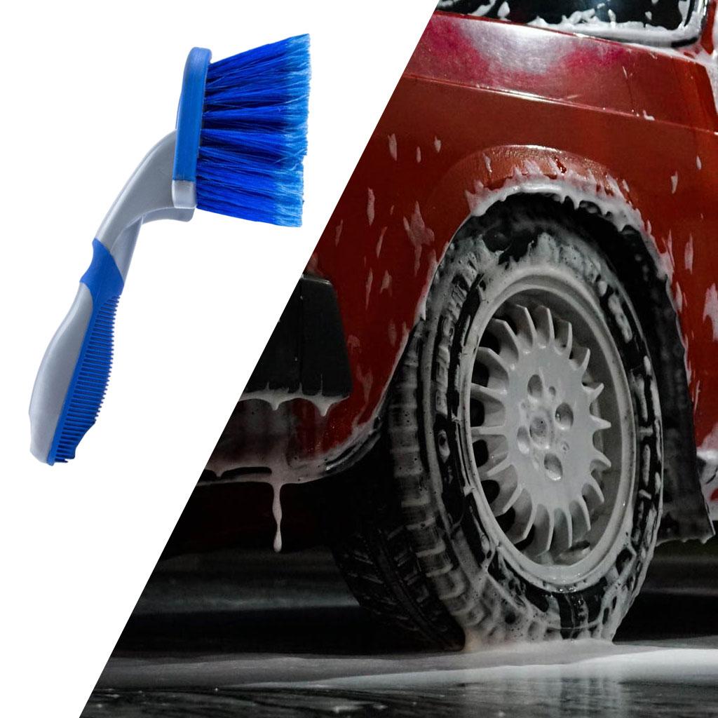 Car Wash Brush Decontamination Tool Exterior for Wheel Hub wheel tire short