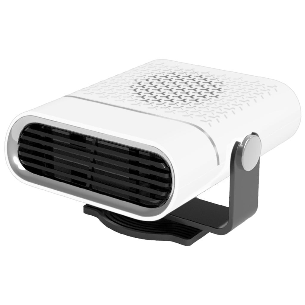 Car Heater Portable Electronic Auto Heater Fan  24V White 