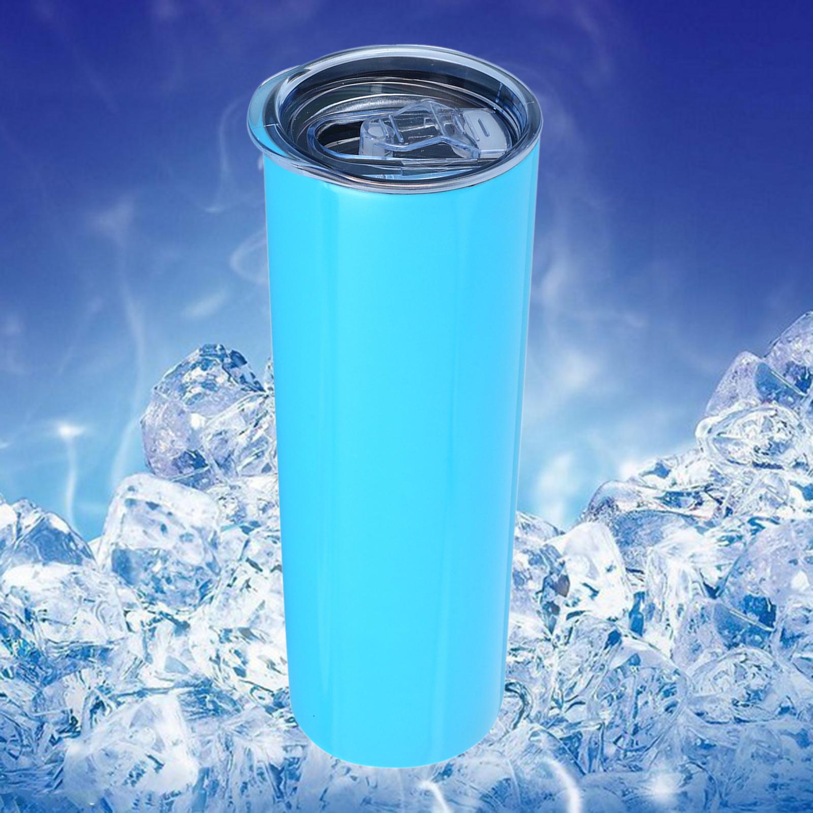 Insulated Coffee Travel Mugs 600ml/20 oz Insulation Lid Cups for Car Blue