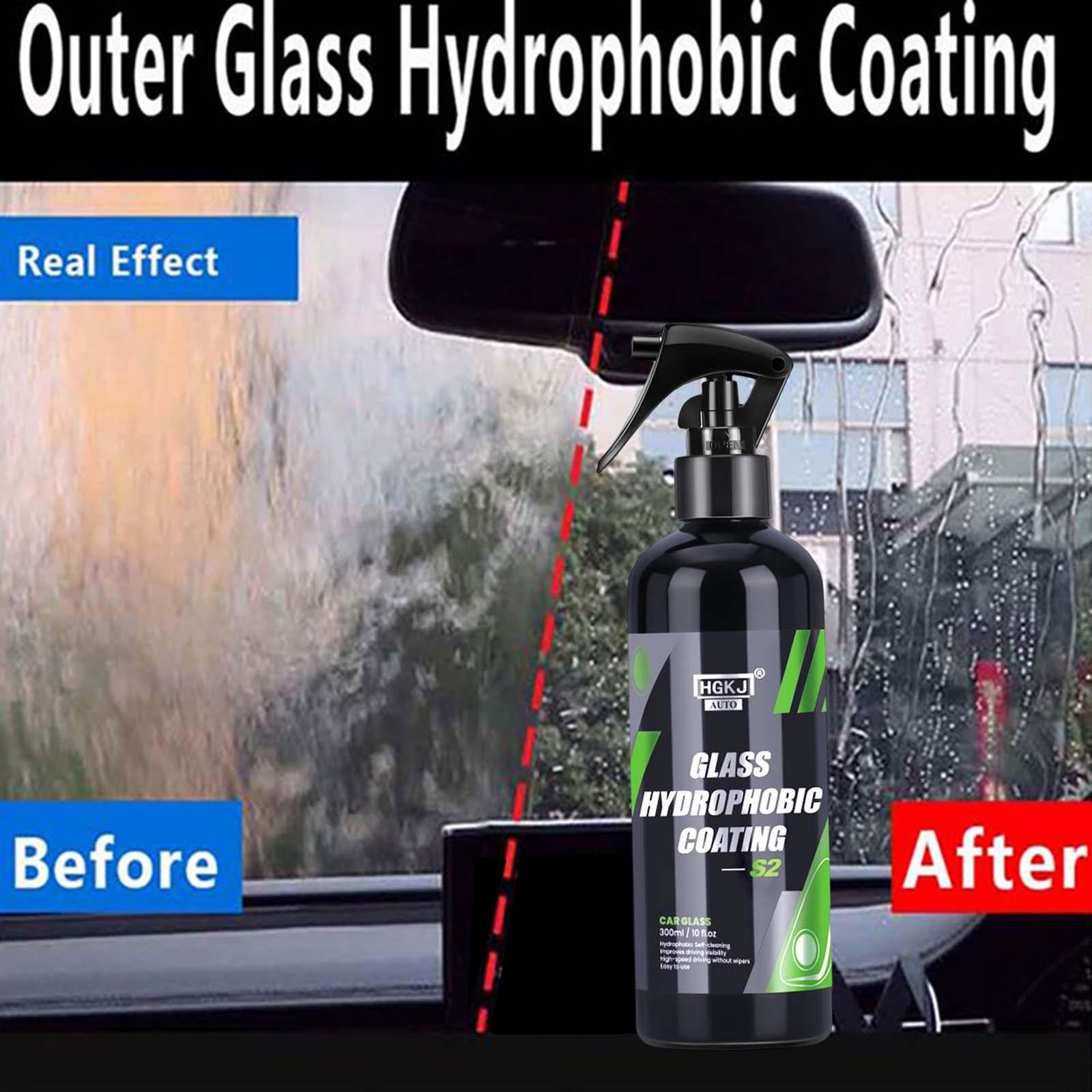 Vehicle Rain Repellent Glass Hydrophobic Coating Rainproof for Mirror 300ml