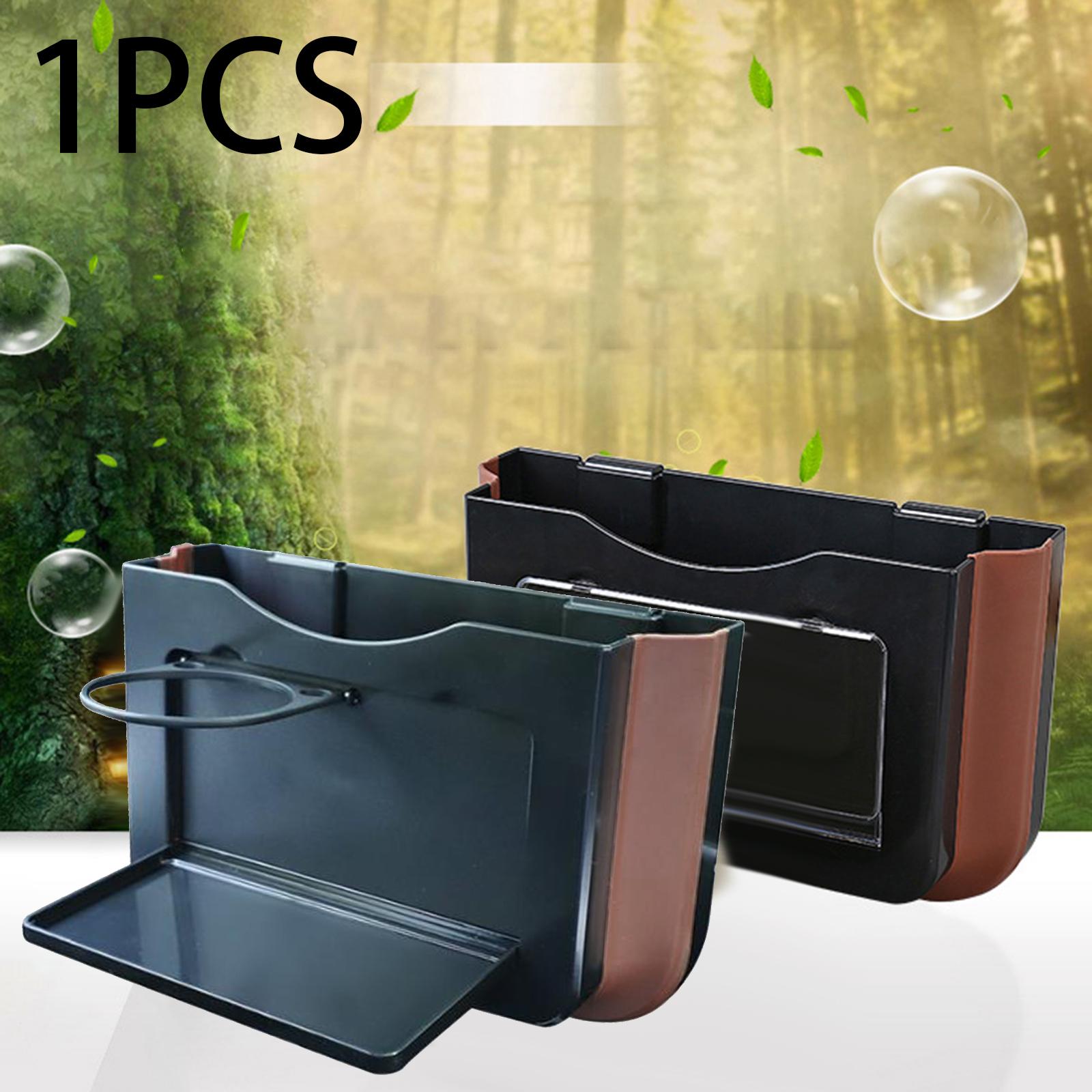 Car Garbage Box Hanging Portable Car Interior Box for Food Snack Laptop Style D