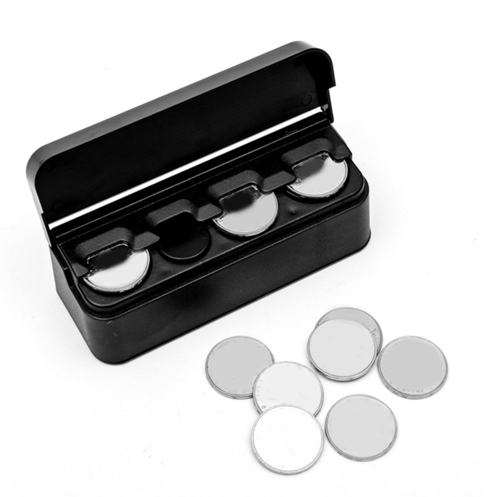 Car Coin Case Storage Organizer Lightweight Black Practical Coin Container