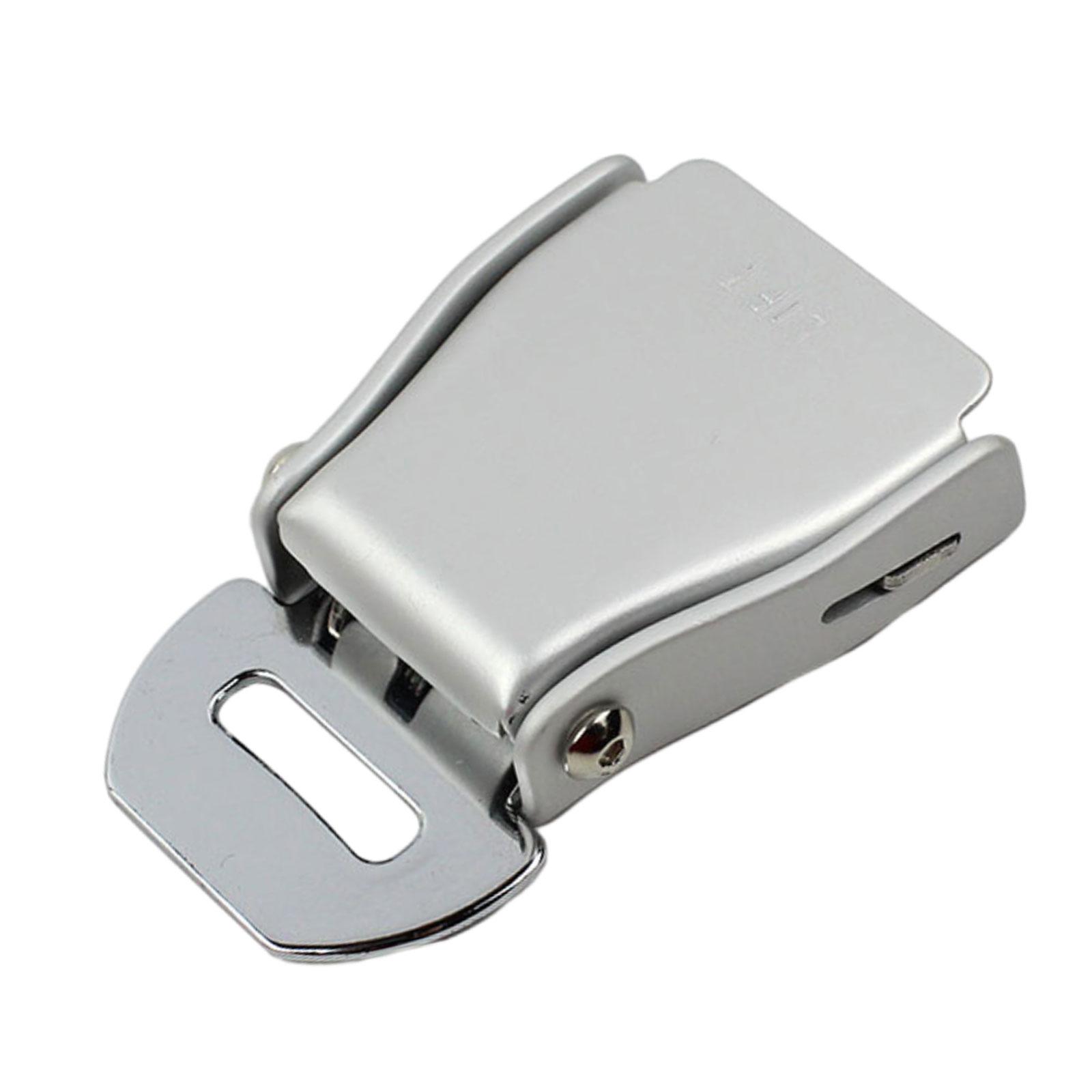 Airplane Seat Belt Buckle Replace Parts Aluminum Airline Seatbelt Buckle