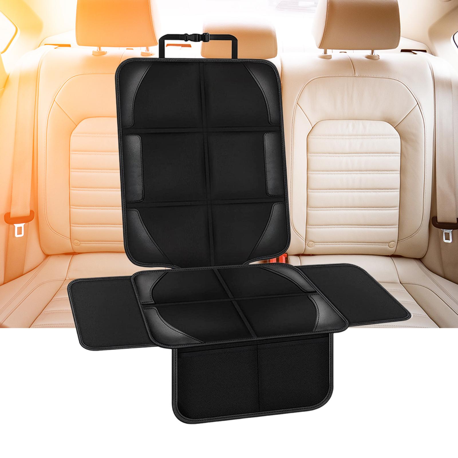 Universal Car SUV Seat Cover Seat Cushion Simple Installation Waterproof Mat Black Edge