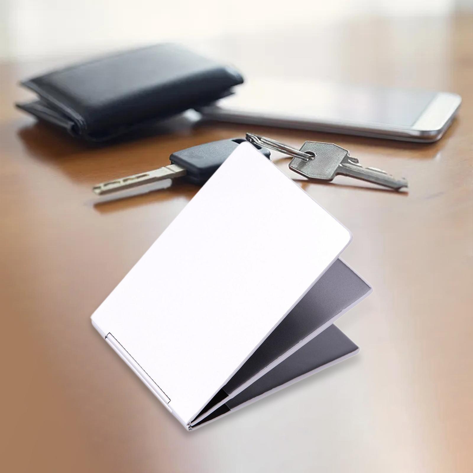 Generic Car Registration and Insurance Holder Simple for Business Cards Silver