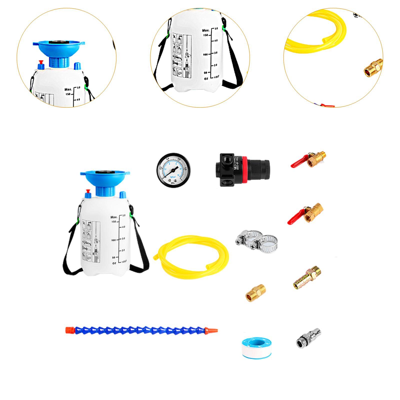 Pneumatic Transmission Fluid Pump Atf Refills Oil Fluid Extractor Dispenser 5L