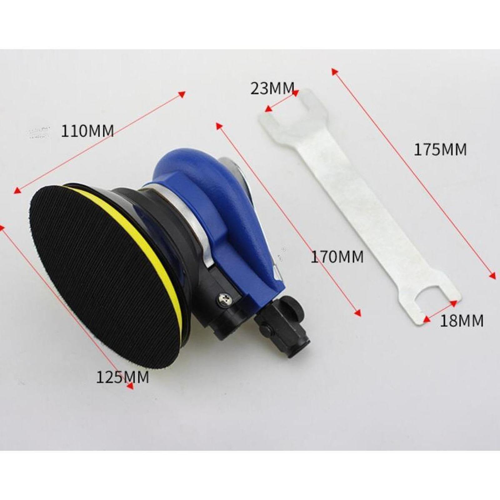 Pneumatic Sander 1/4" Inlet Interface Lightweight Pneumatic Palm Car Sanders