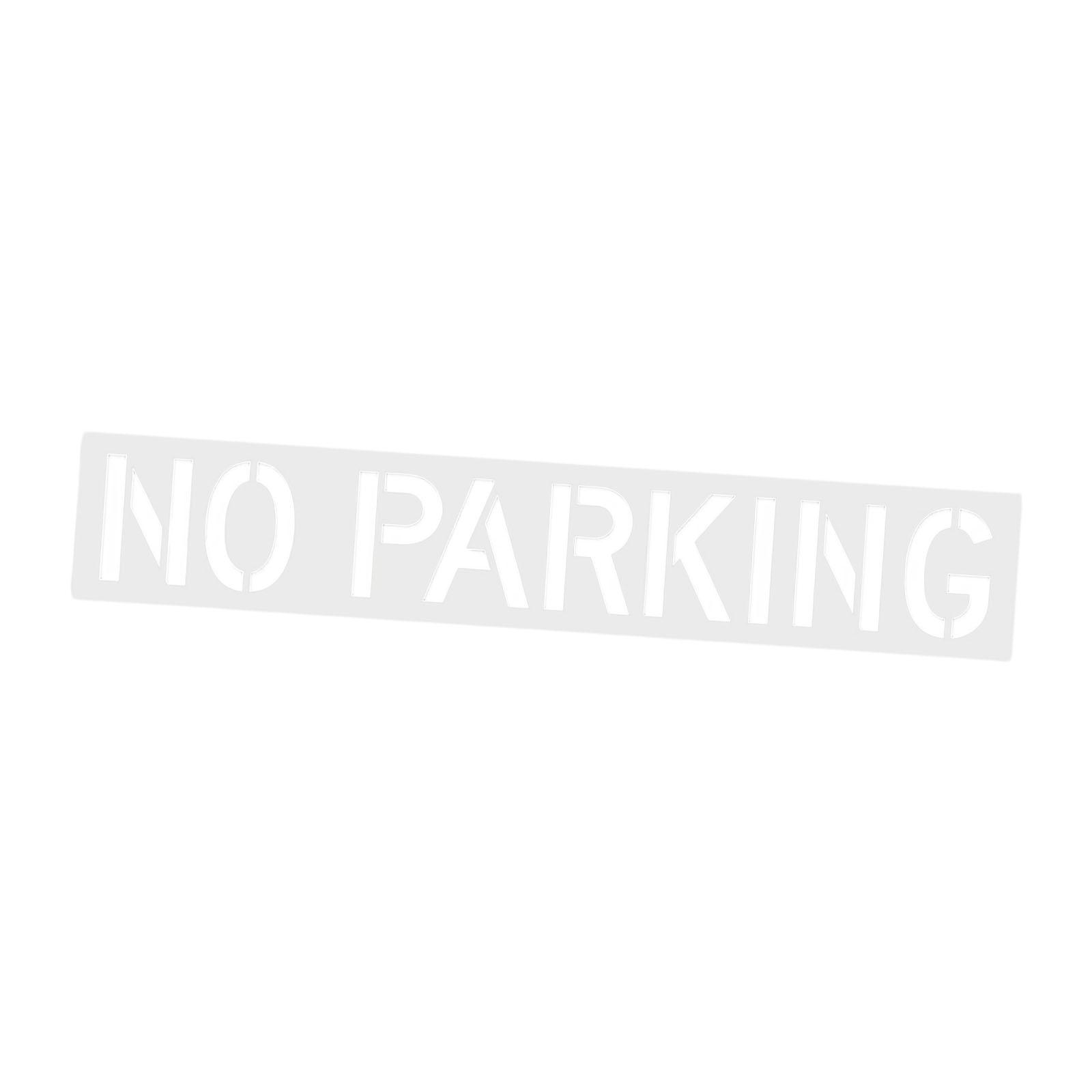 No Parking Silicone Stencil