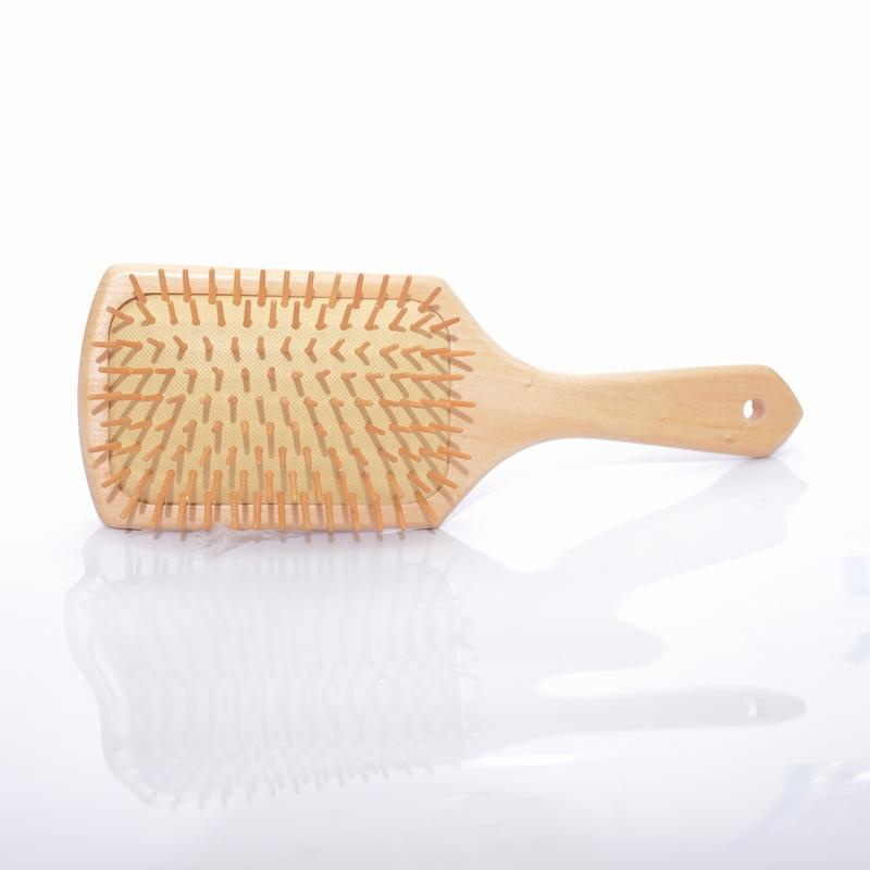 Pointed Handle Carbonized Pointed Pin Human Massage Hair Brush Cushion Comb 