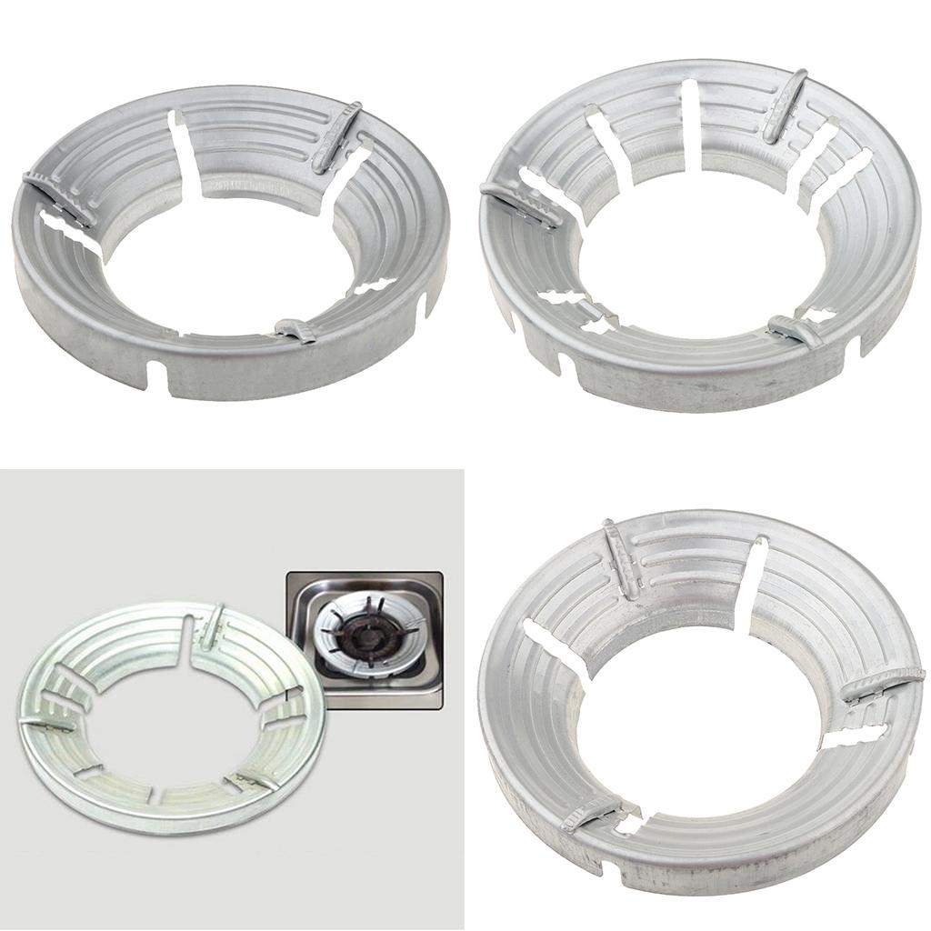 Stainless Steel Gas Cooker Stove Windproof Energy Saving Circle Cover A