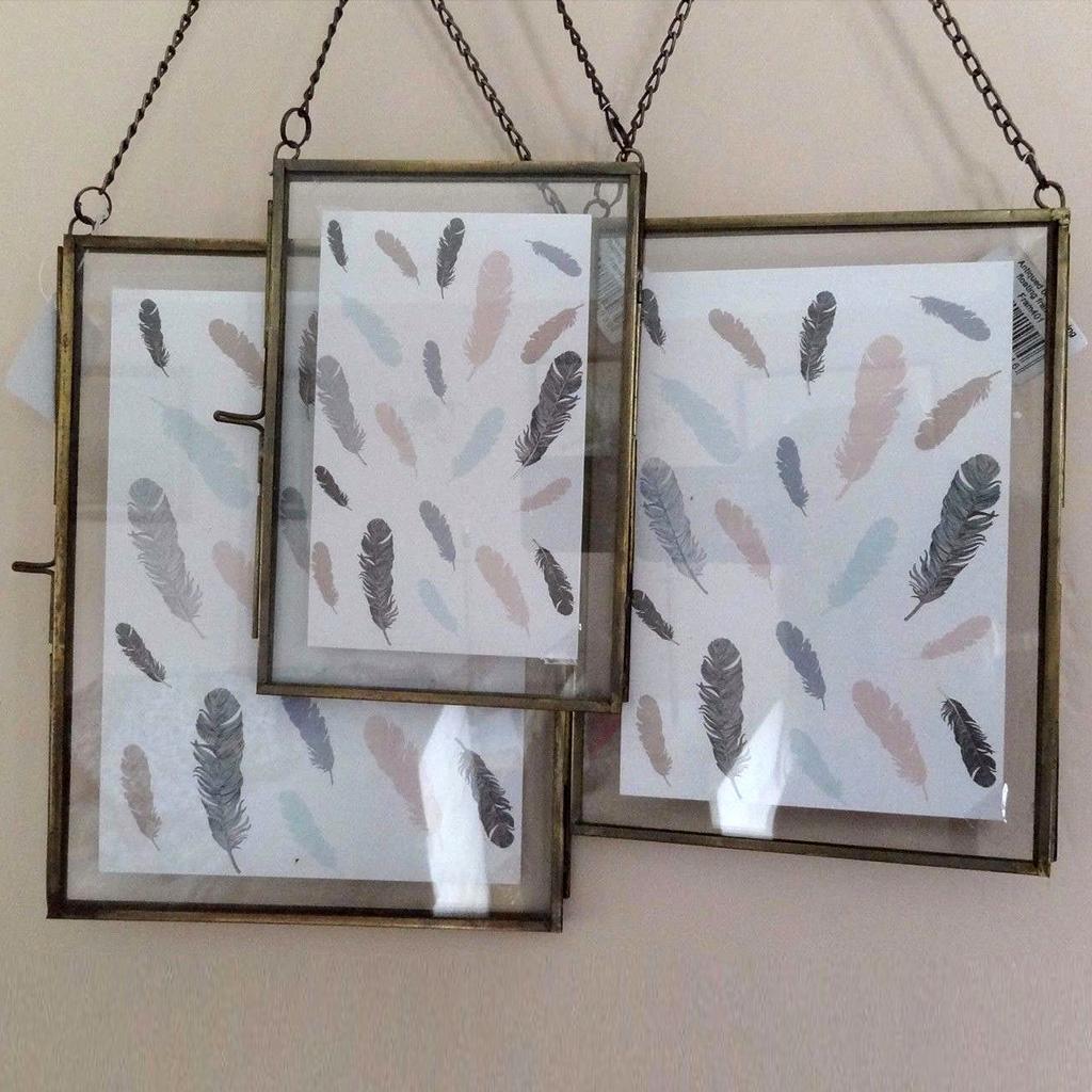 double sided frame 8 x 10 wire hung