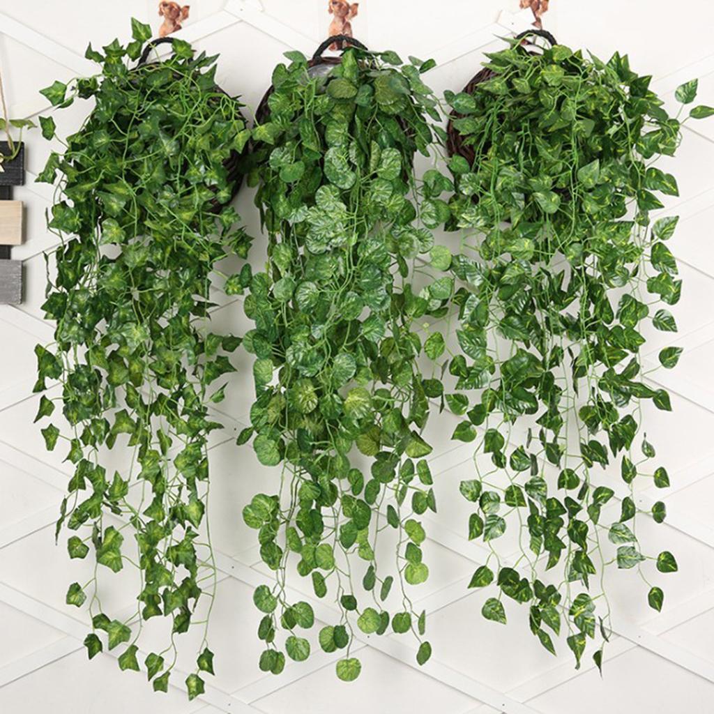 96cm Artificial Vines Garland Greenery Wedding Venues ... on Wall Sconces For Greenery id=24914