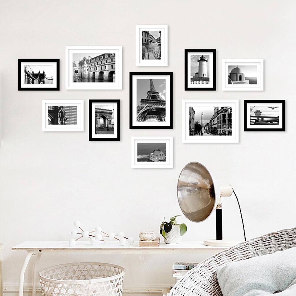 11pcs Multi Photo Frame Set Hanging Picture Modern Display Gallery Wall Art