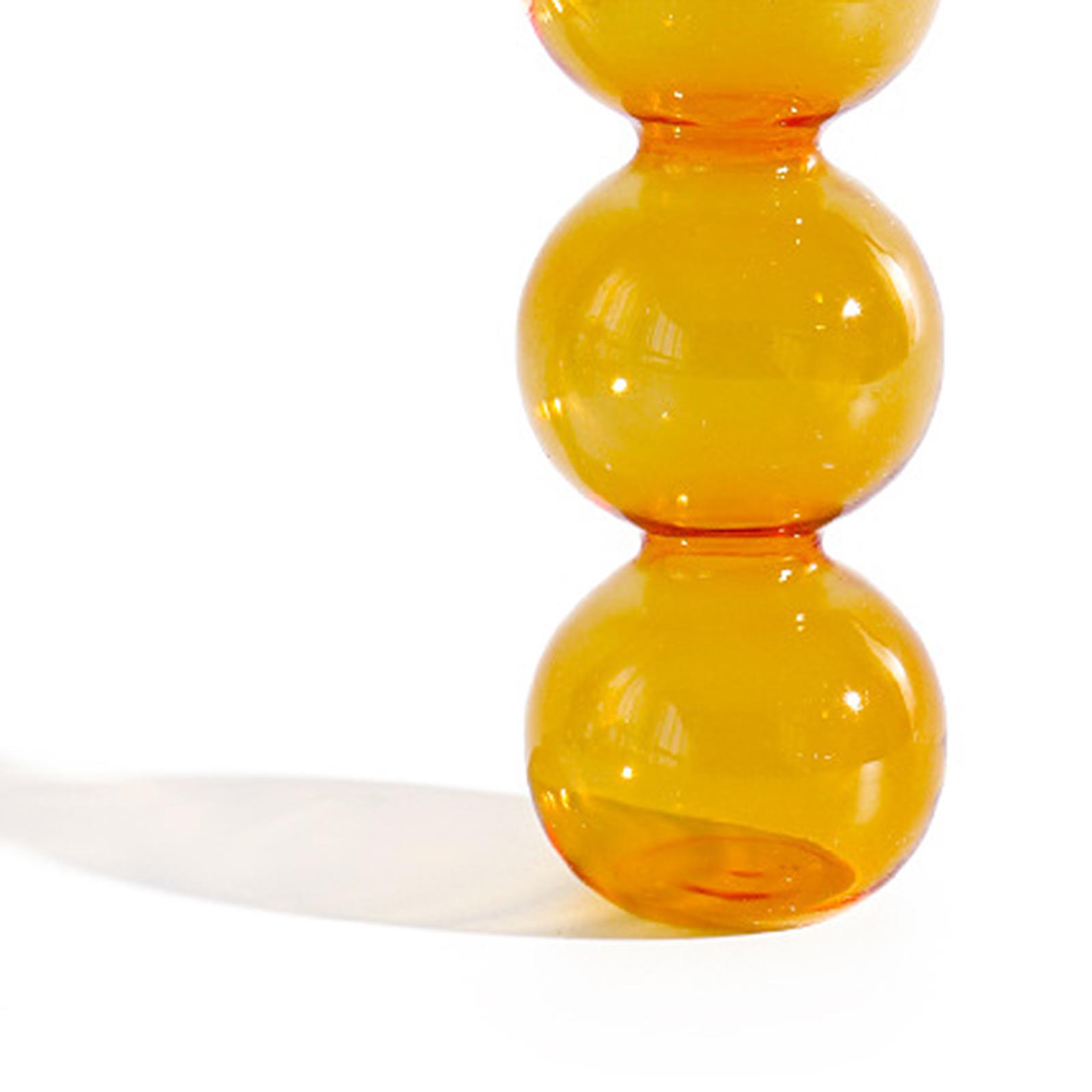 2pcs Modern Glass Flower Vase Table Hydroponics Terrarium Container