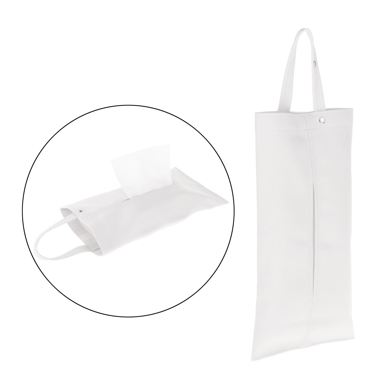 Tissue Bag Holders Tissue Cover Napkin Holder Paper Holder White