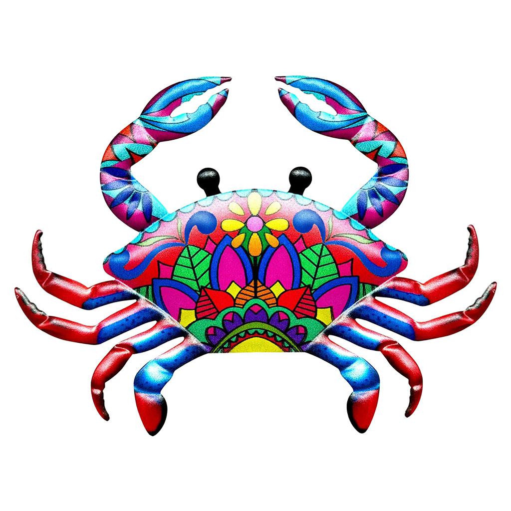 Metal Crab Wall Art
