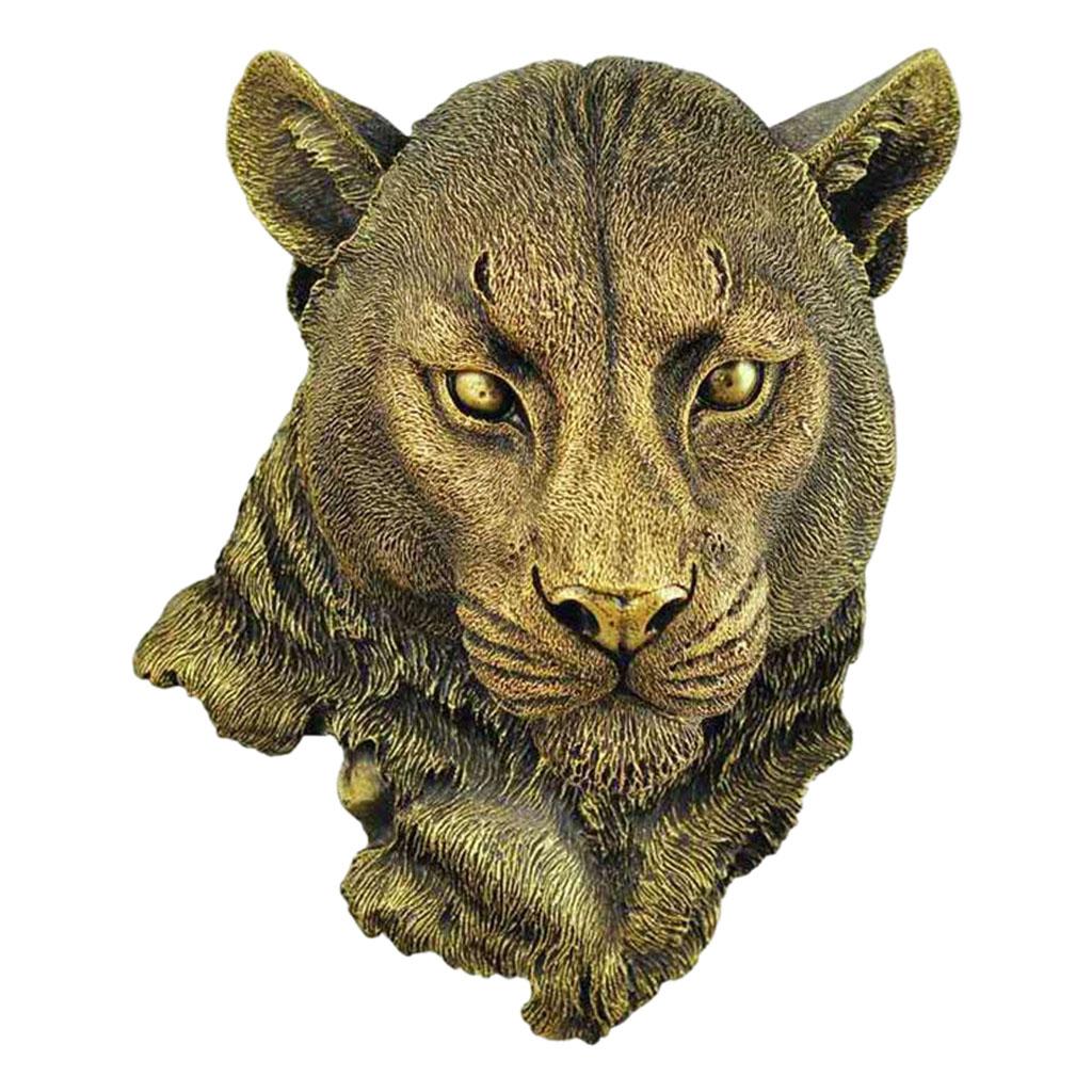 Animal Head Wall Statue