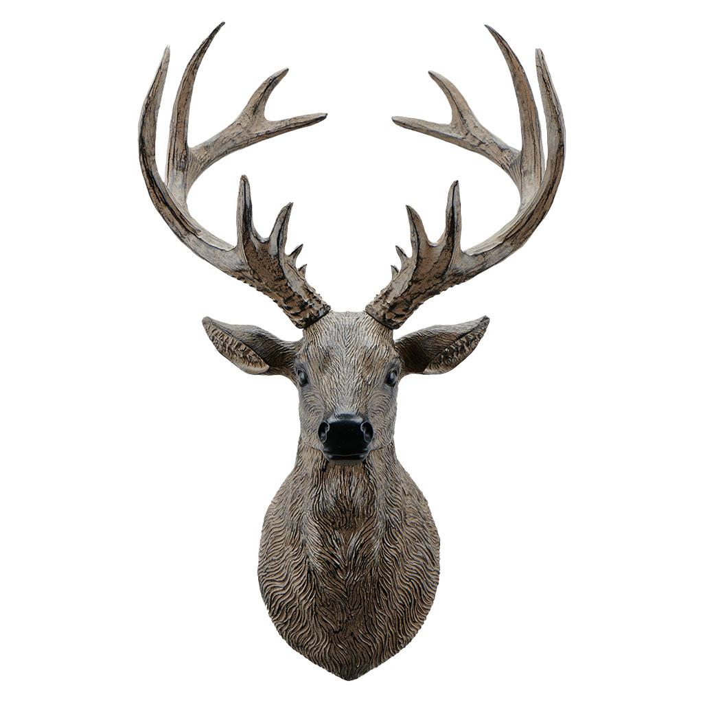 Deer Head Wall Statue