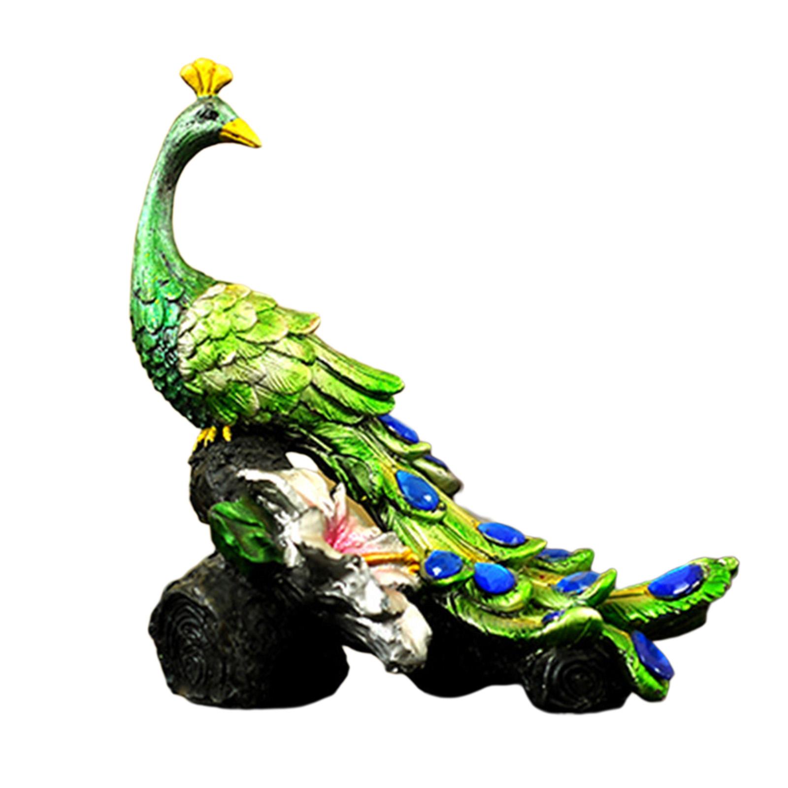 Peacock Figurine