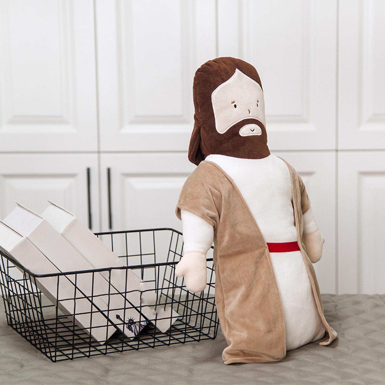 Jesus Plush Doll Savior Home Decor for Sunday School Bedroom Boys and Grils