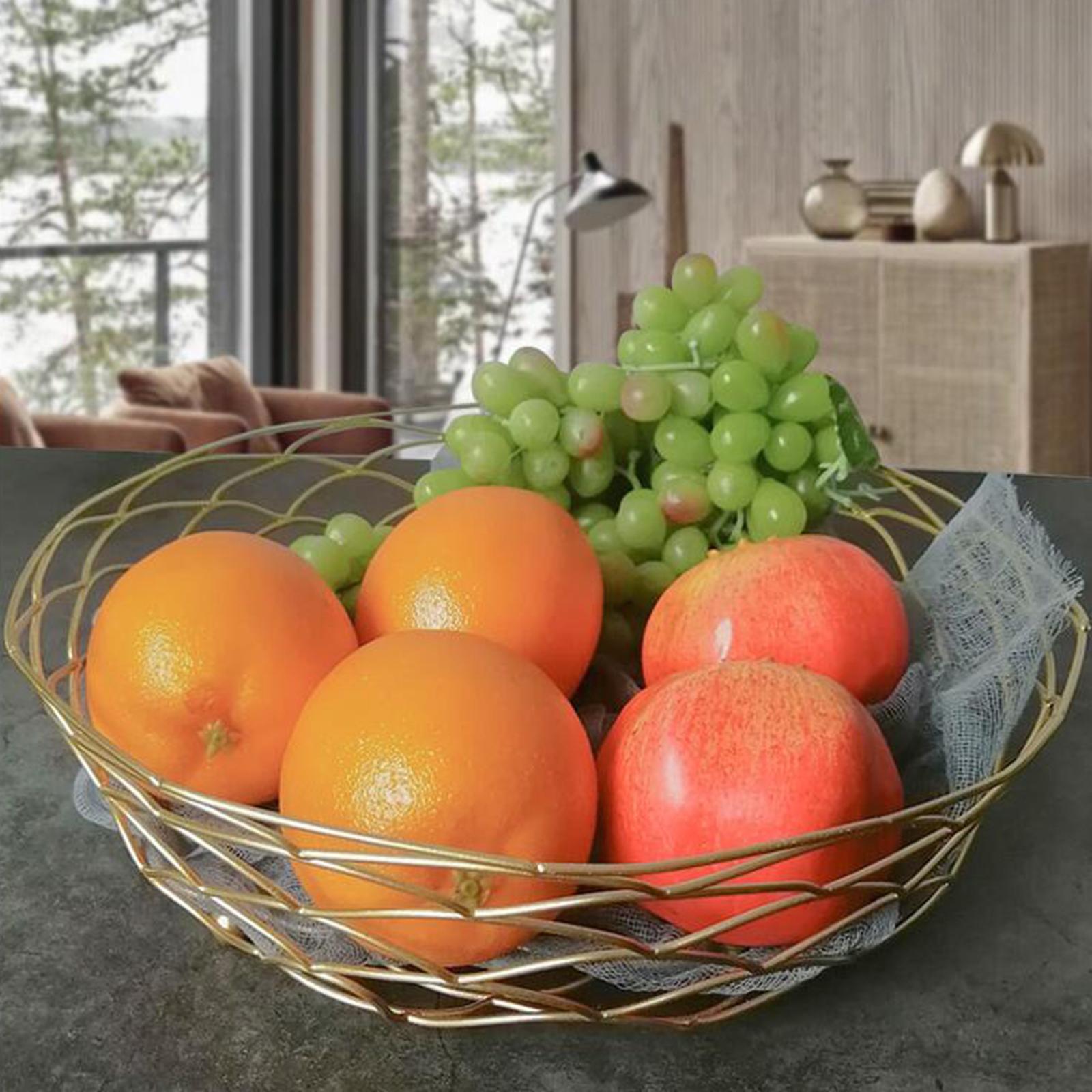 Fruit Basket Bowl Storage Tray Organizer Detachable 29.5cmx8cm 1 Tier