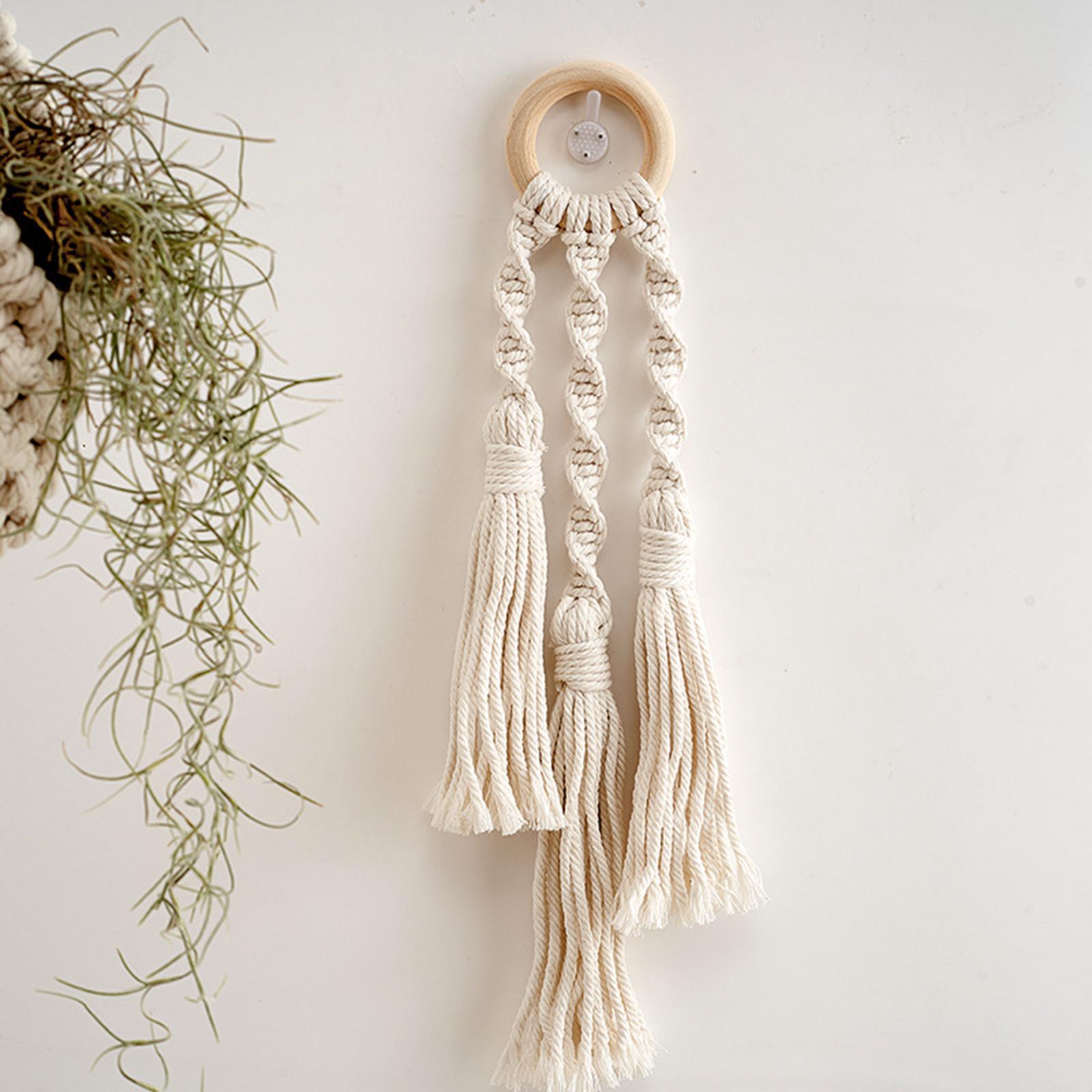 Macrame Wall Hanging Tapestry Modern for Living Room House Wall Ornament