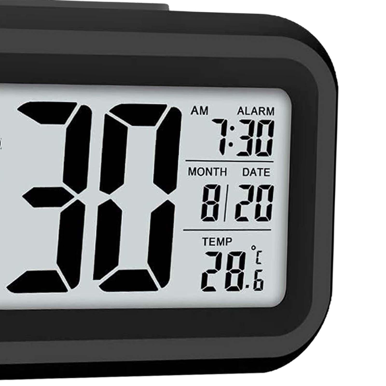 Digital Alarm Clocks Indoor Calendar Temperature Snooze Clock Living Room